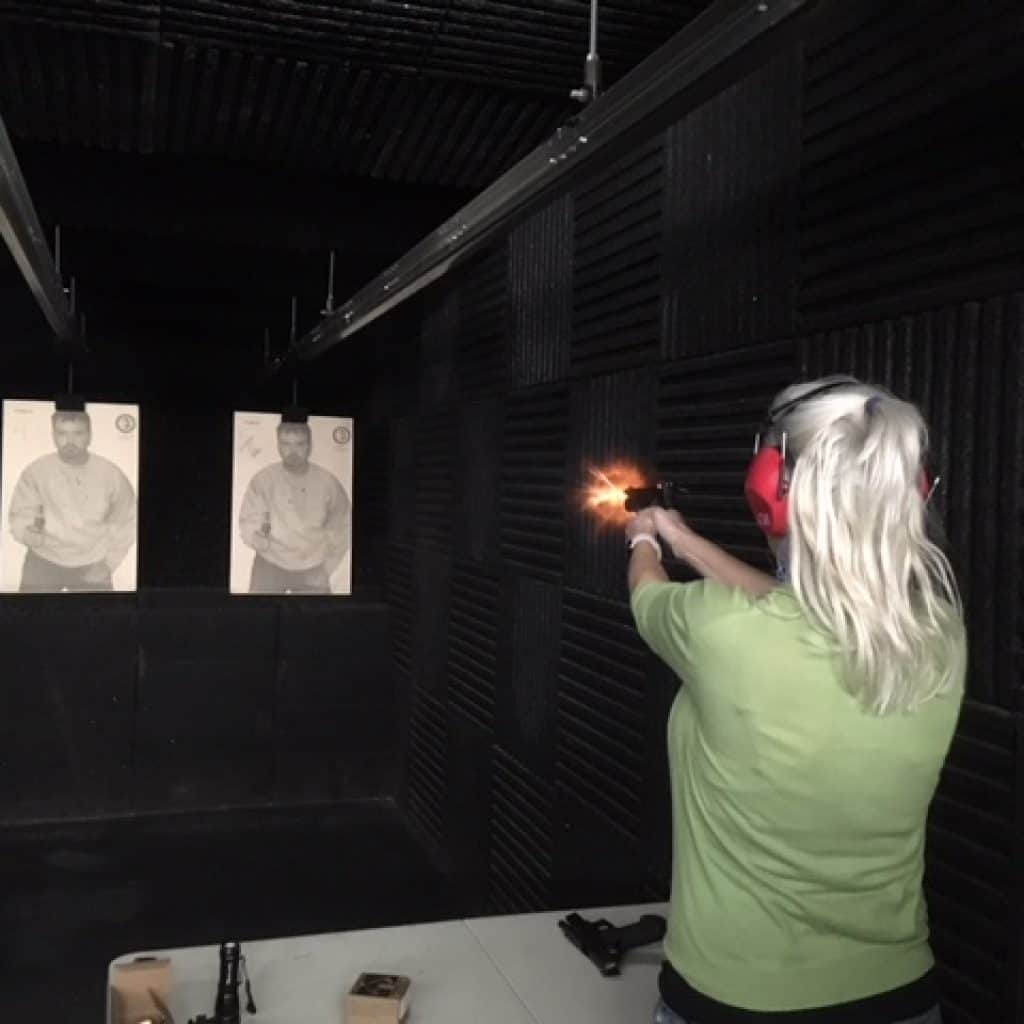Shooting in Low Light Training Class at Ultimate Protection Academy