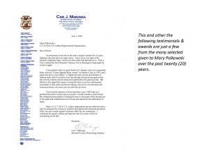 Thank you Letter from Carl Marlinga