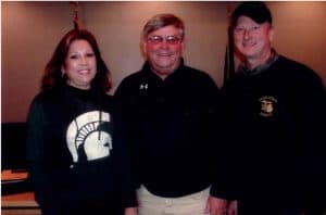 Mary & Al with the Original Sponsor of the MI CCW/CPL Law: State Senator Mike Green, after a political conference
