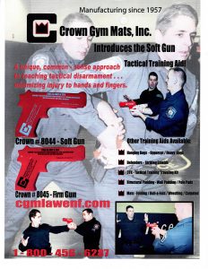 Mary and Al helped design this Training Handgun with the company in 2002 and is an excellent non-lethal foam pistol with over a dozen techniques to improve firearm training from Marksmanship to Defensive Tactics.