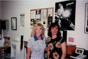Shemane Nugent with ‘Queen of the Forest’ Board of Director ‘Mary Polkowski’ at Shemane’s Office in Jackson, MI