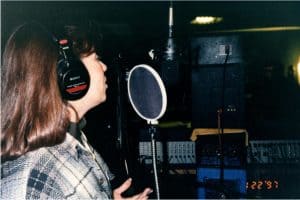 Mary recording Benefit CD for the Women’s Survival Center of Oakland County