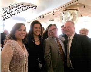 A & M with Governor Gretchen Whitmer & State Representative Bill Sowerby: Meeting with Influential Politicians for Responsible Firearm Law Reform