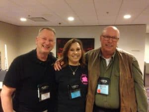 World Famous Master Firearm Instructor and Author John Farnum with Al & Mary at the ILEETA police seminar